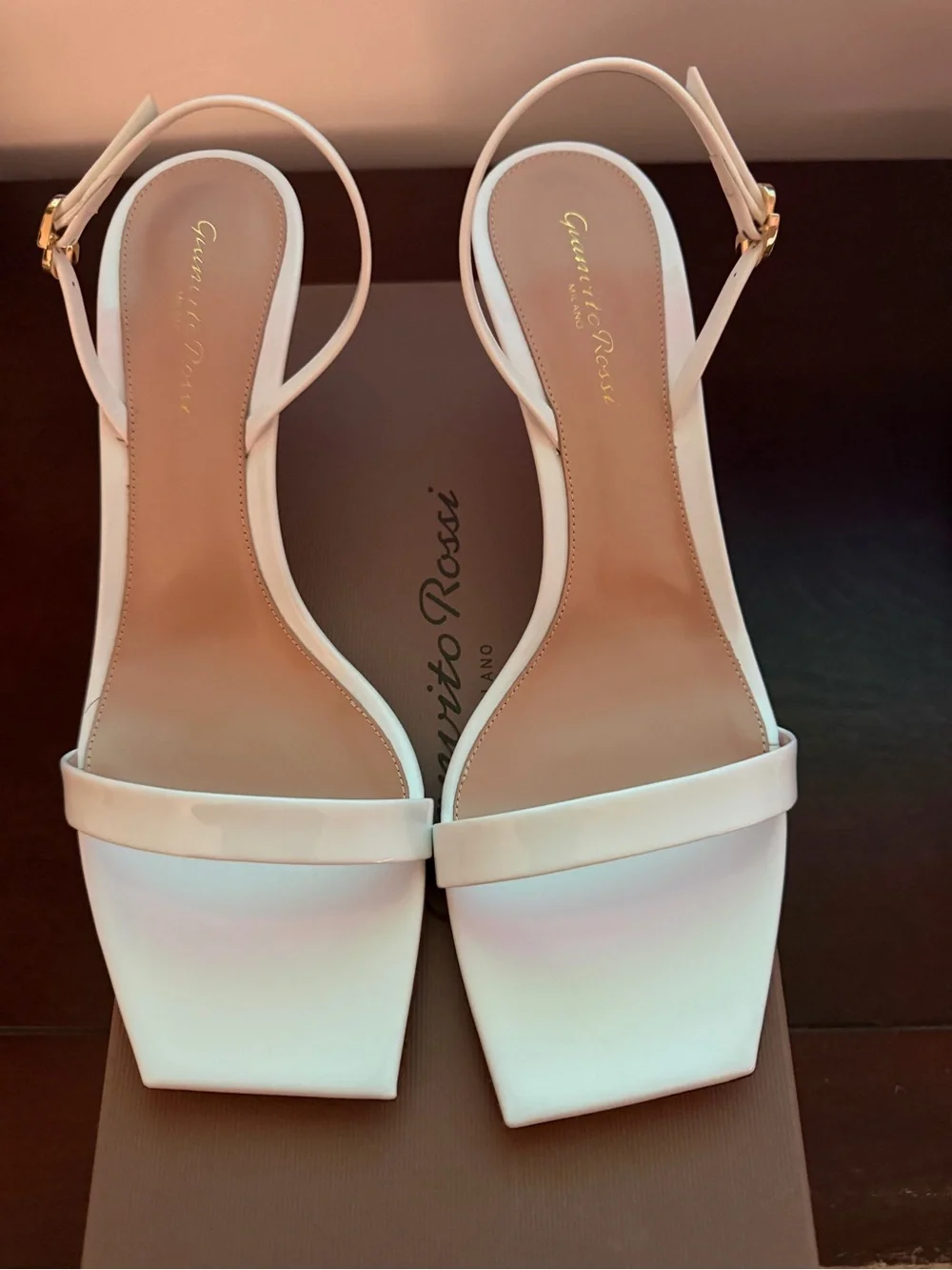 Gianvito Rossi sleek white